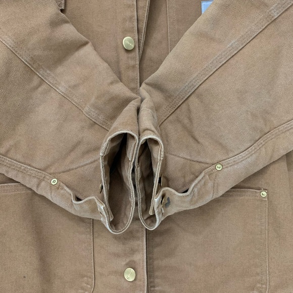 🥧Vintage Carhartt Blanket-Lined Chore Jacket (Sz L) - Picture 5 of 6